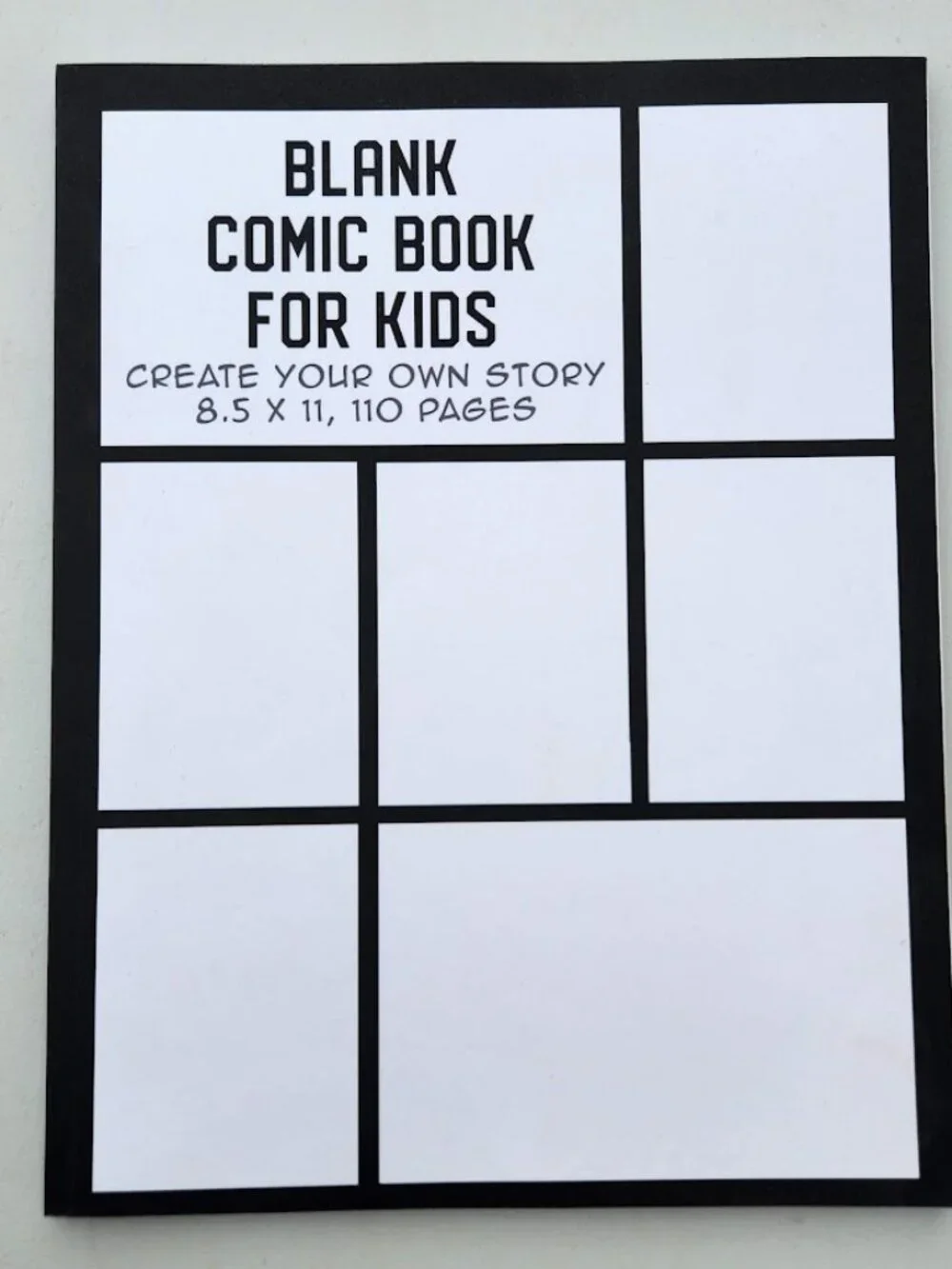 NEW Blank Comic Book for Kids Create Your Own Story, Drawing Comics and Writing